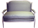 Louis XVI Loveseat Dome Top 4025